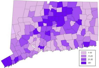 Where are Neag alums working in Connecticut?