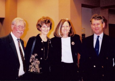 Pictured L-R: Andy Hubney, Dorothy Hubnery, Barbara Helms and Ben Stuit.